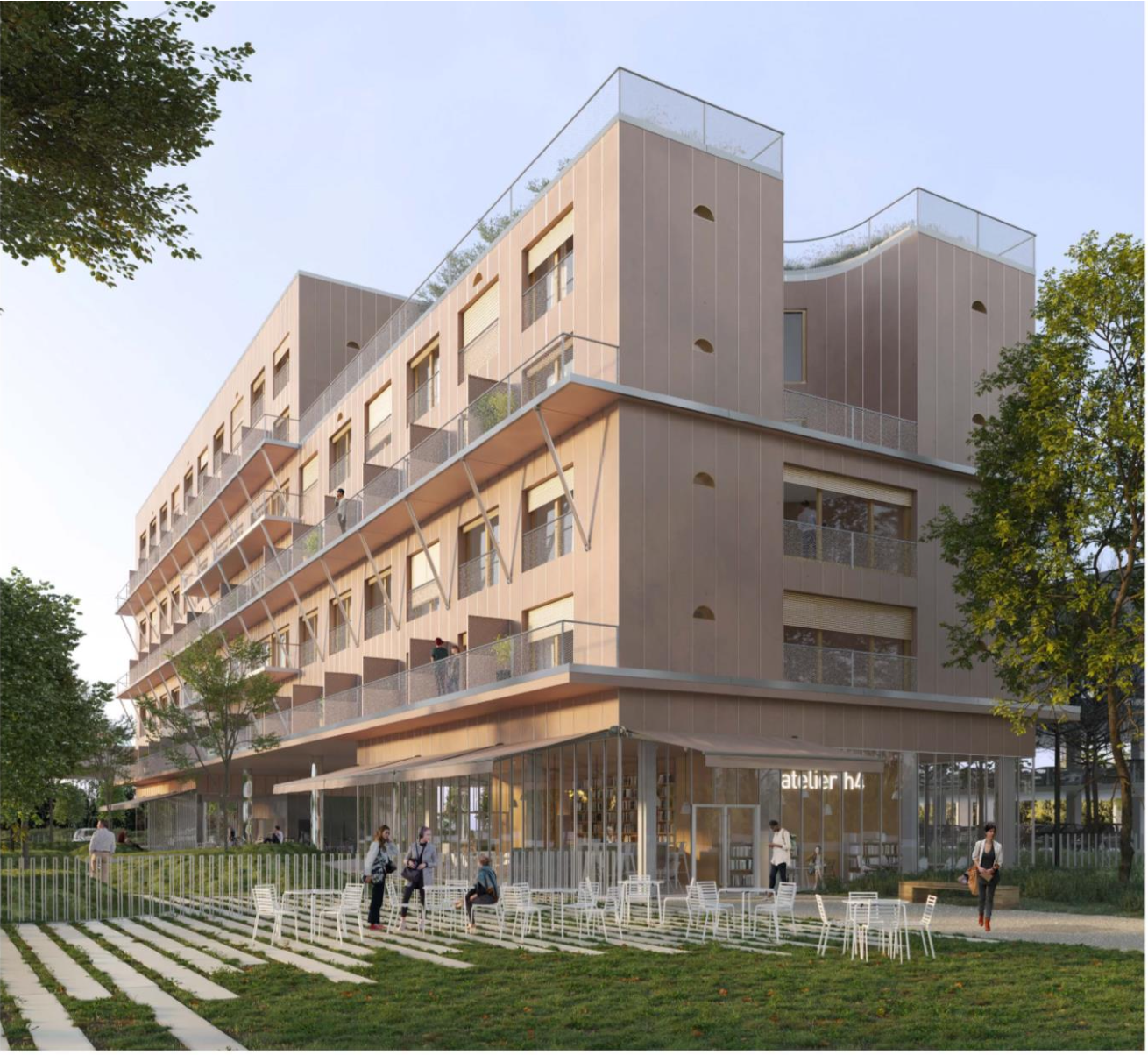 Corbeville orsay laureat logements etudiants lot h4 cdc habitat