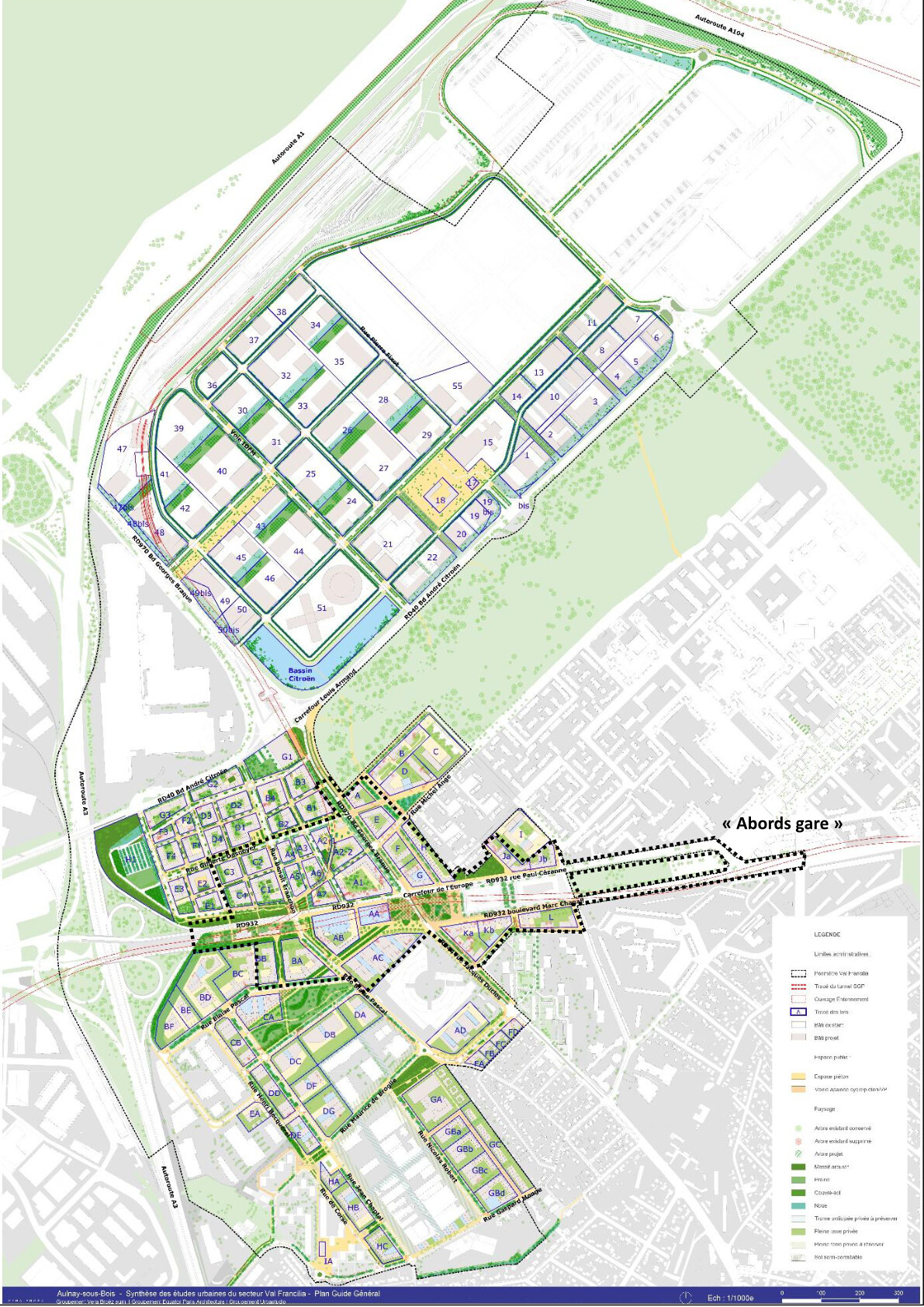 Aulnay sous Bois   Val Francilia   Abords de la gare (1)