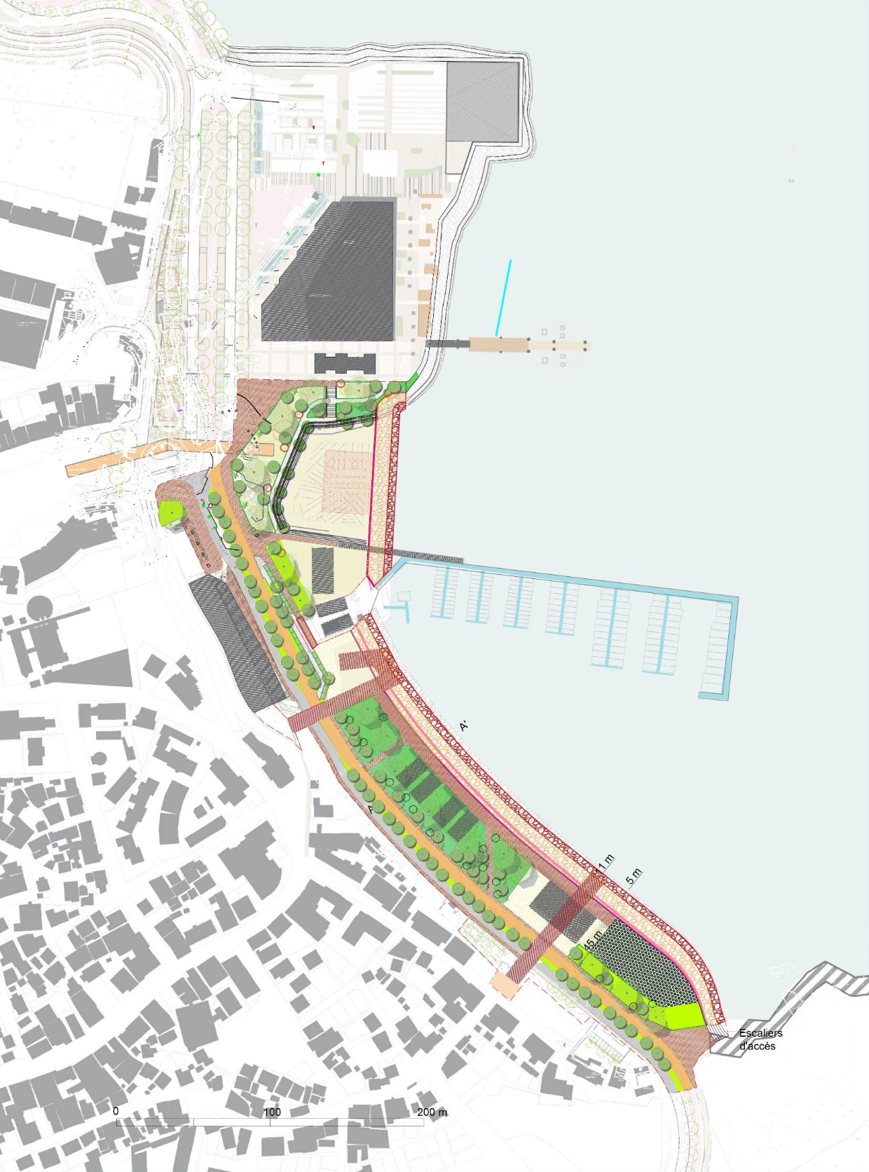 Mayotte   Mamoudzou   Front de mer   Plan guide