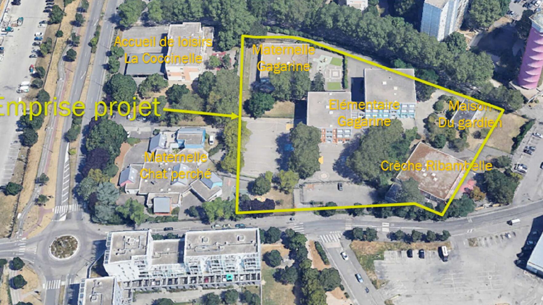 Vaulx en Velin   Site Gagarine