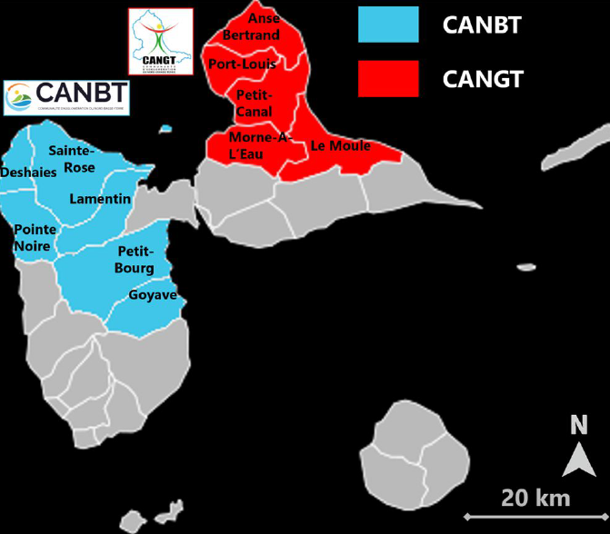 Guadeloupe   gestion intégrée du trait de cote des CA