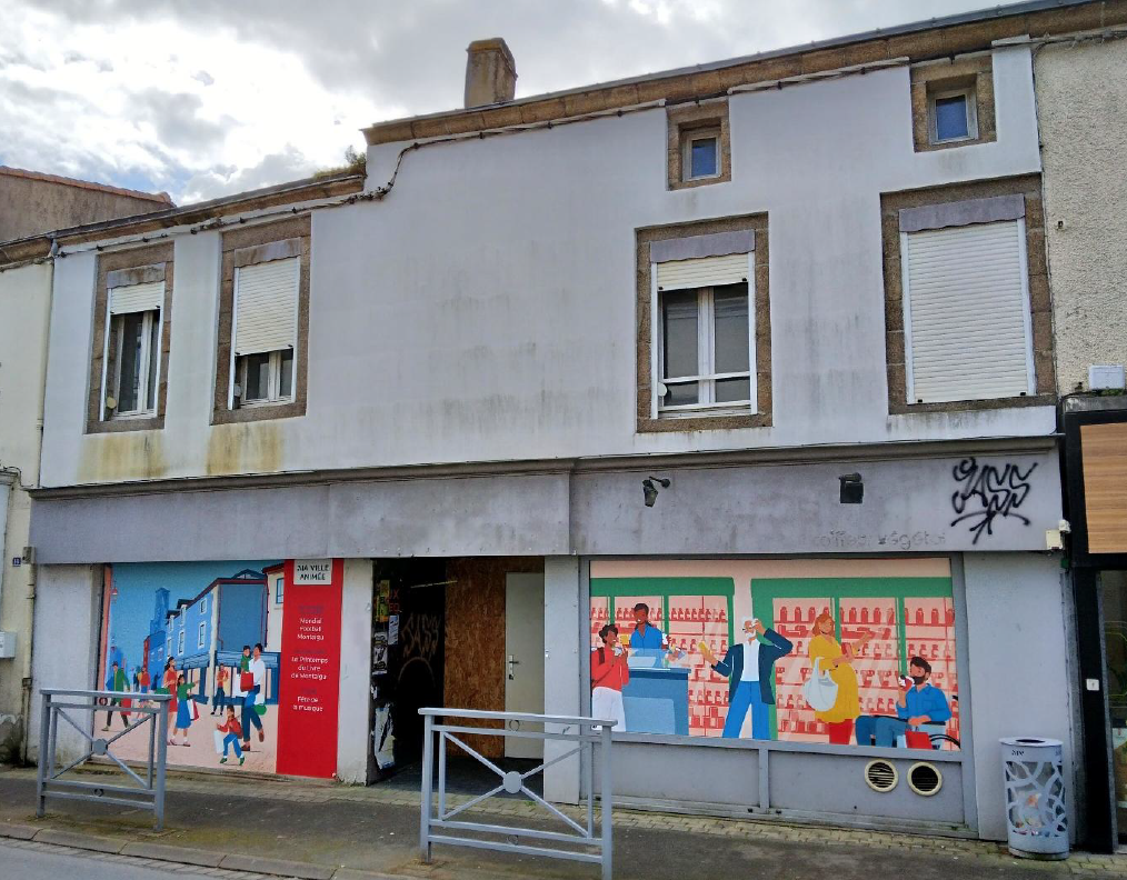 Montaigu Vendée   AMI   rue Clemenceau