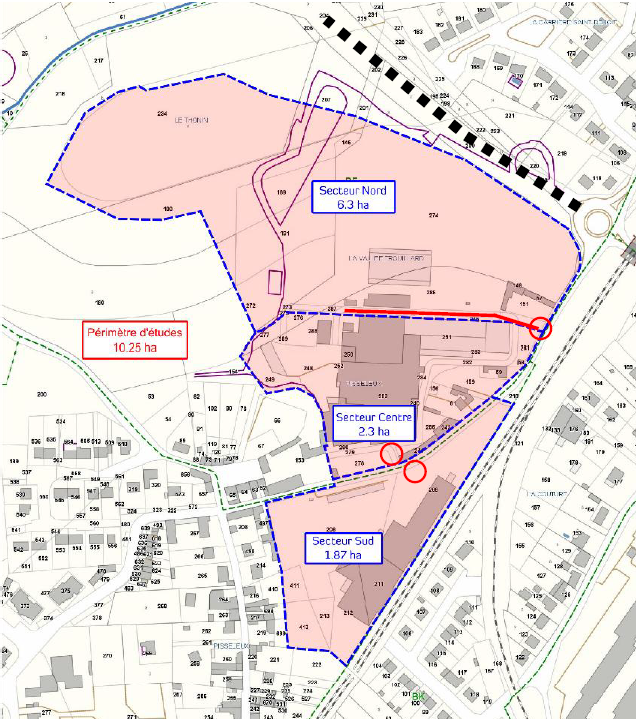 Villers cotterets perimetre 10 ha