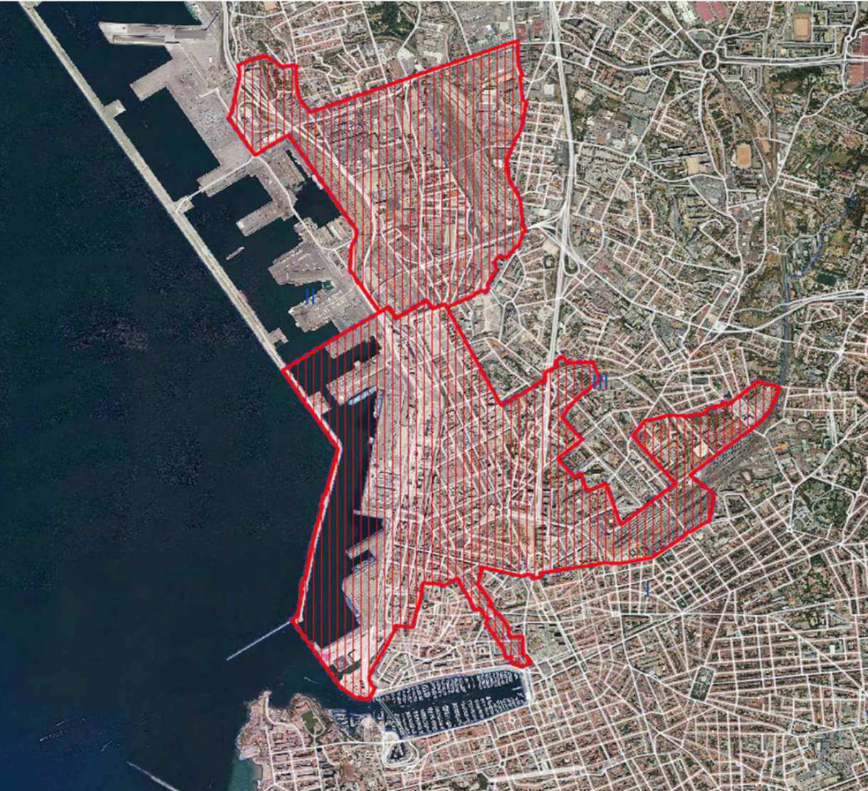 Euromed 1 et 2 périmètres
