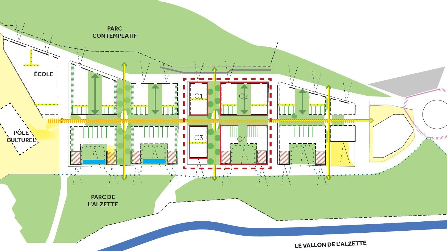Micheville   Lots C   Plateforme basse