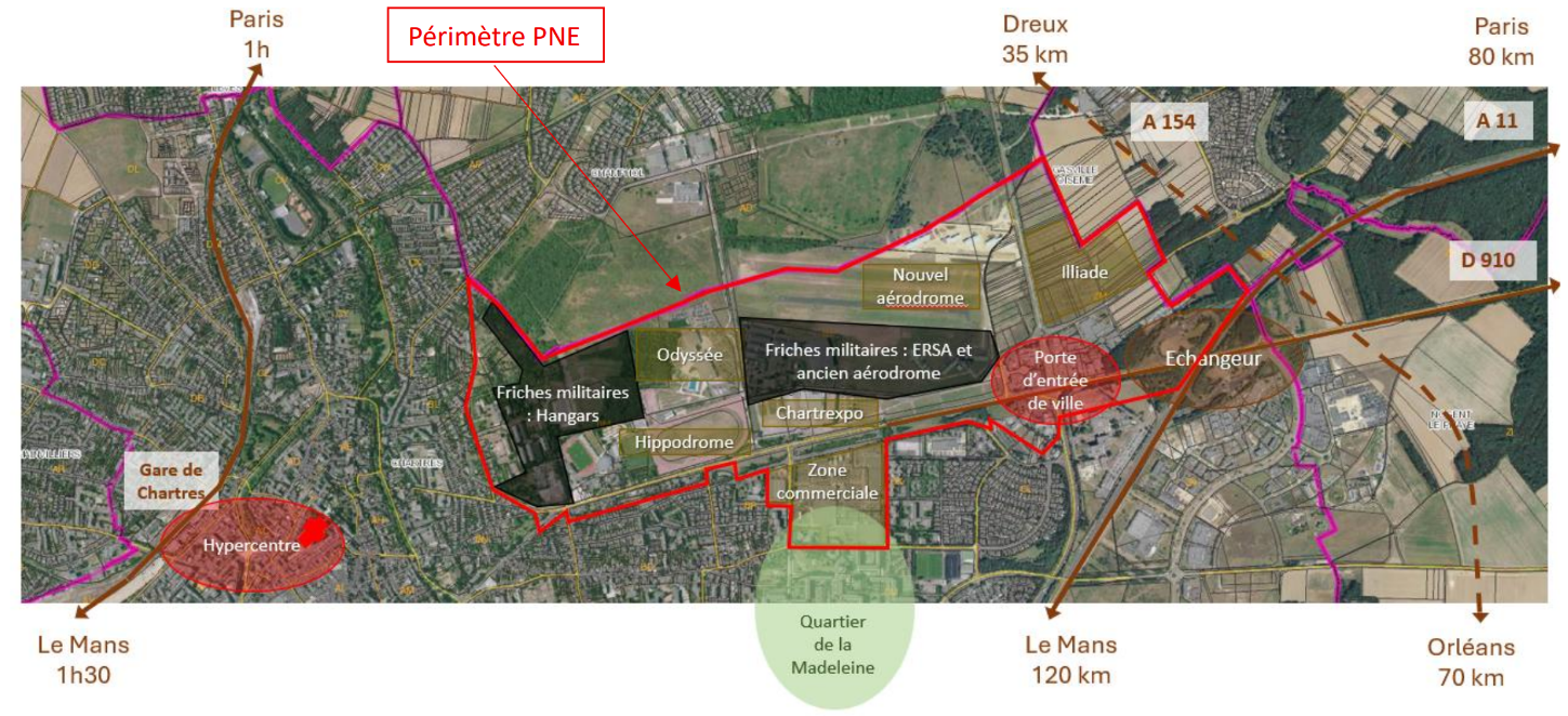 Chartres   ZAC du Plateau Nord Est