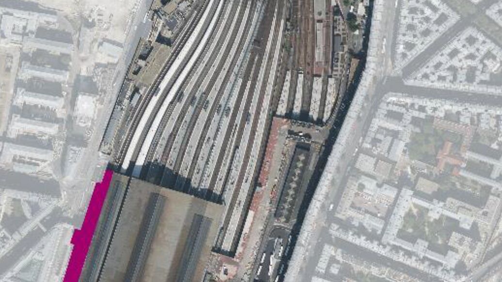 SNCF gare Paris Nord terminal transmanche