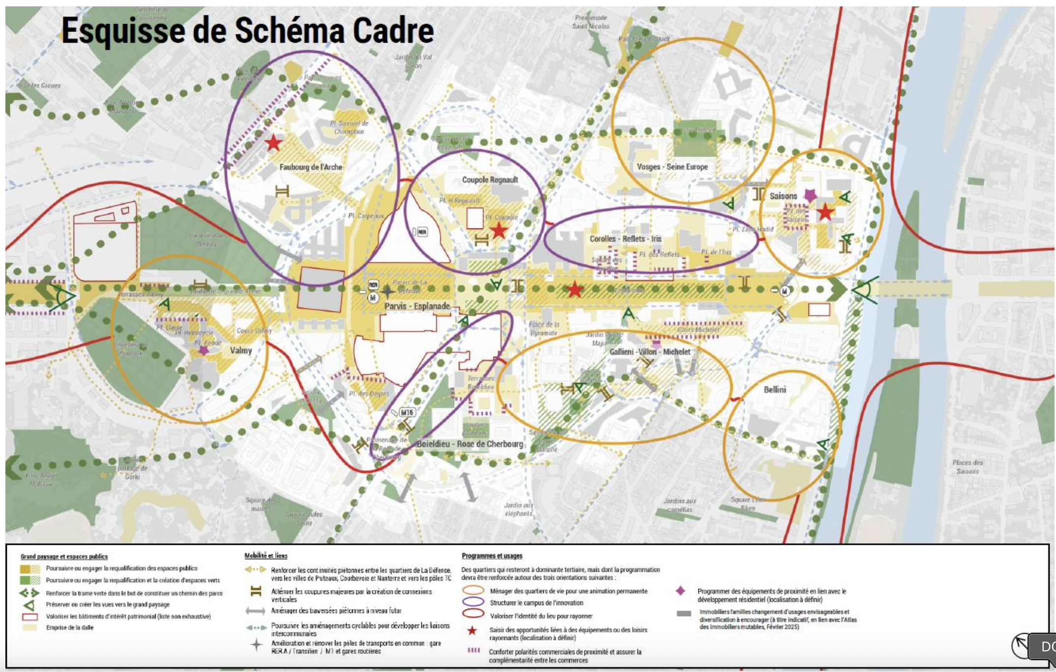 Le sch&eacute;ma cadre d'am&eacute;nagement ...