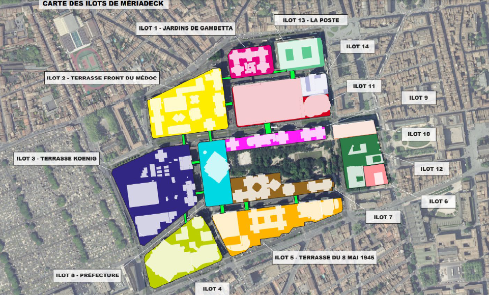 Bordeaux ilots meriadeck