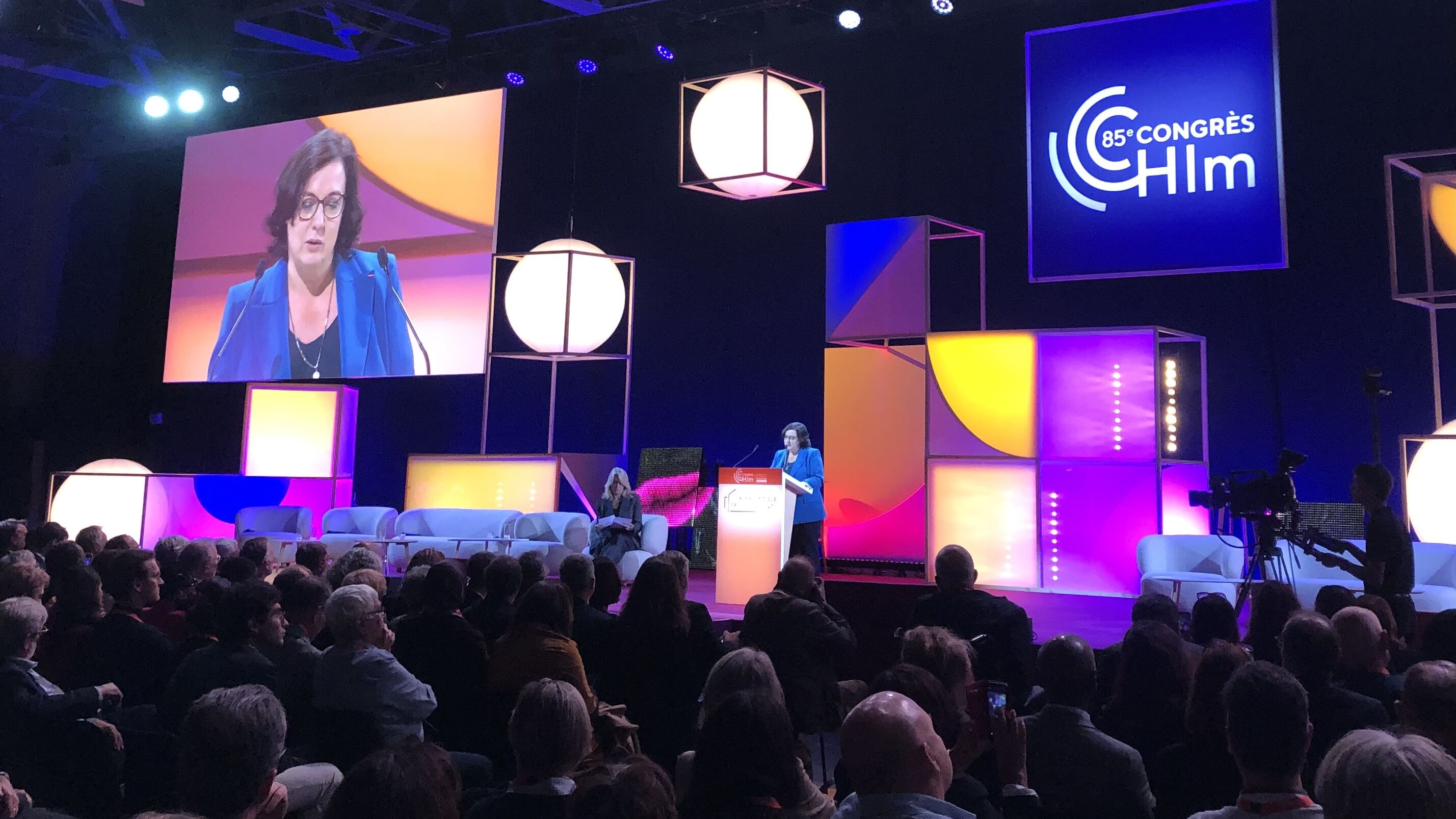 Emmanuelle Cosse Congrès HLM 2025