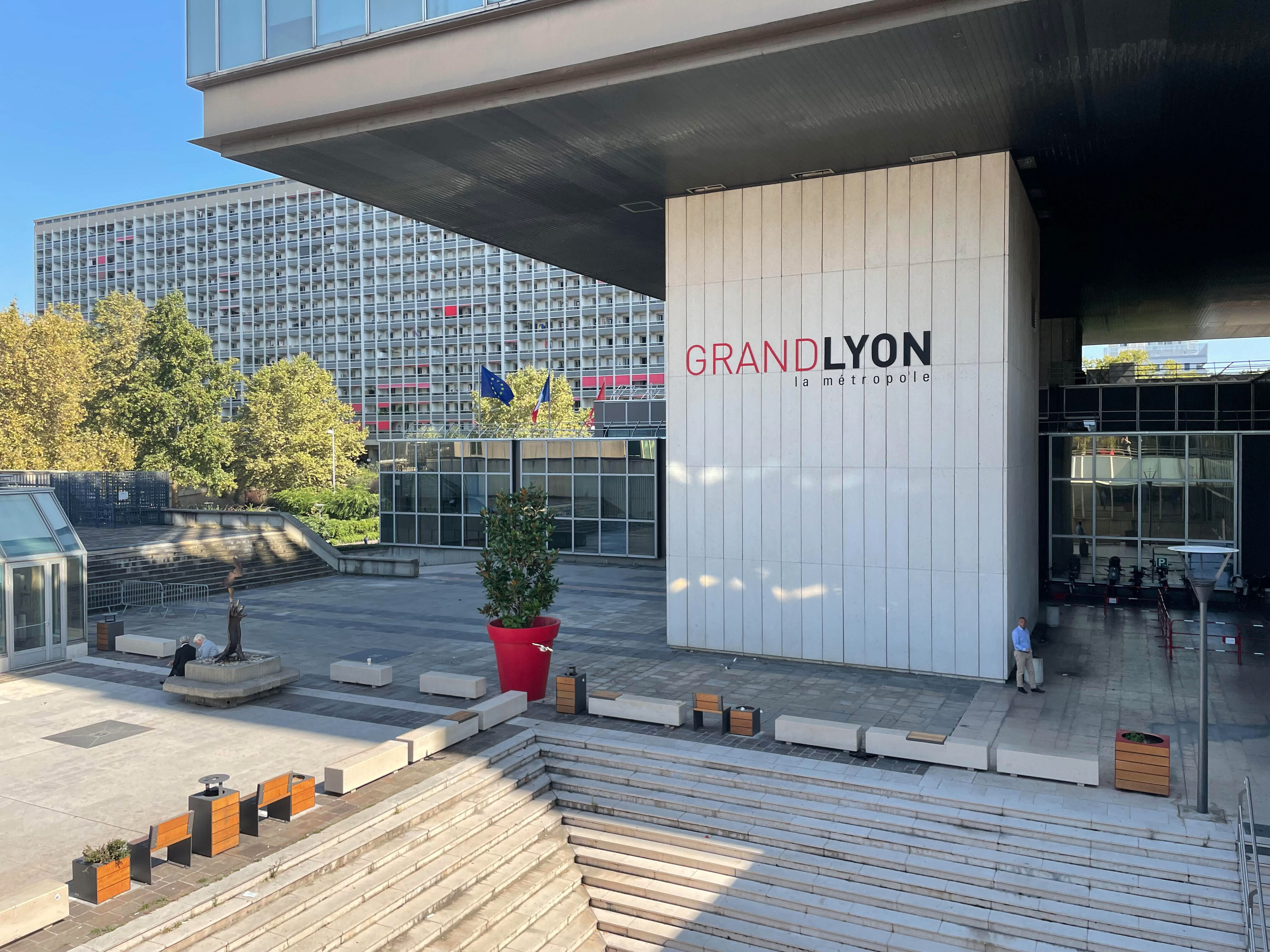 Le siège de la métropole du Grand Lyon