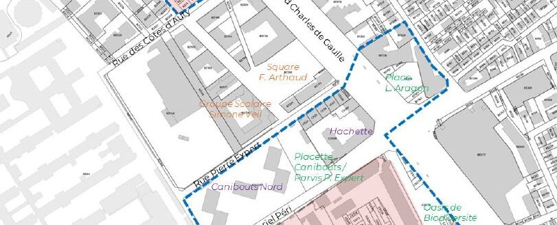 Colombes   Petit Colombes   Périmètres ZAC et NPNRU