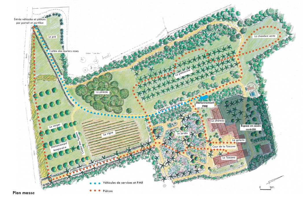 Saint Tropez   domaine de la Moutte