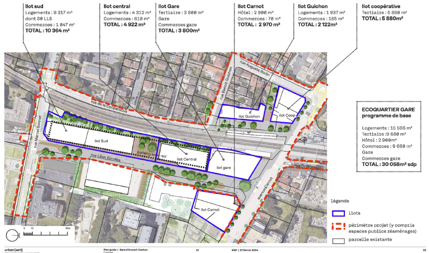Arcueil Cachan ilots écoquartier