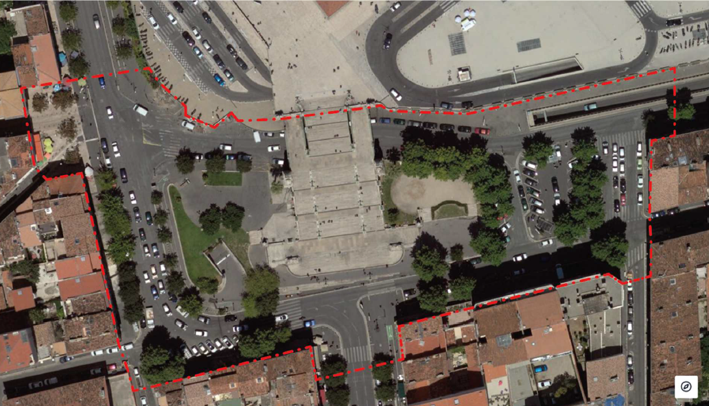 Marseille   place des Marseillaises   MOE espaces publics (3)