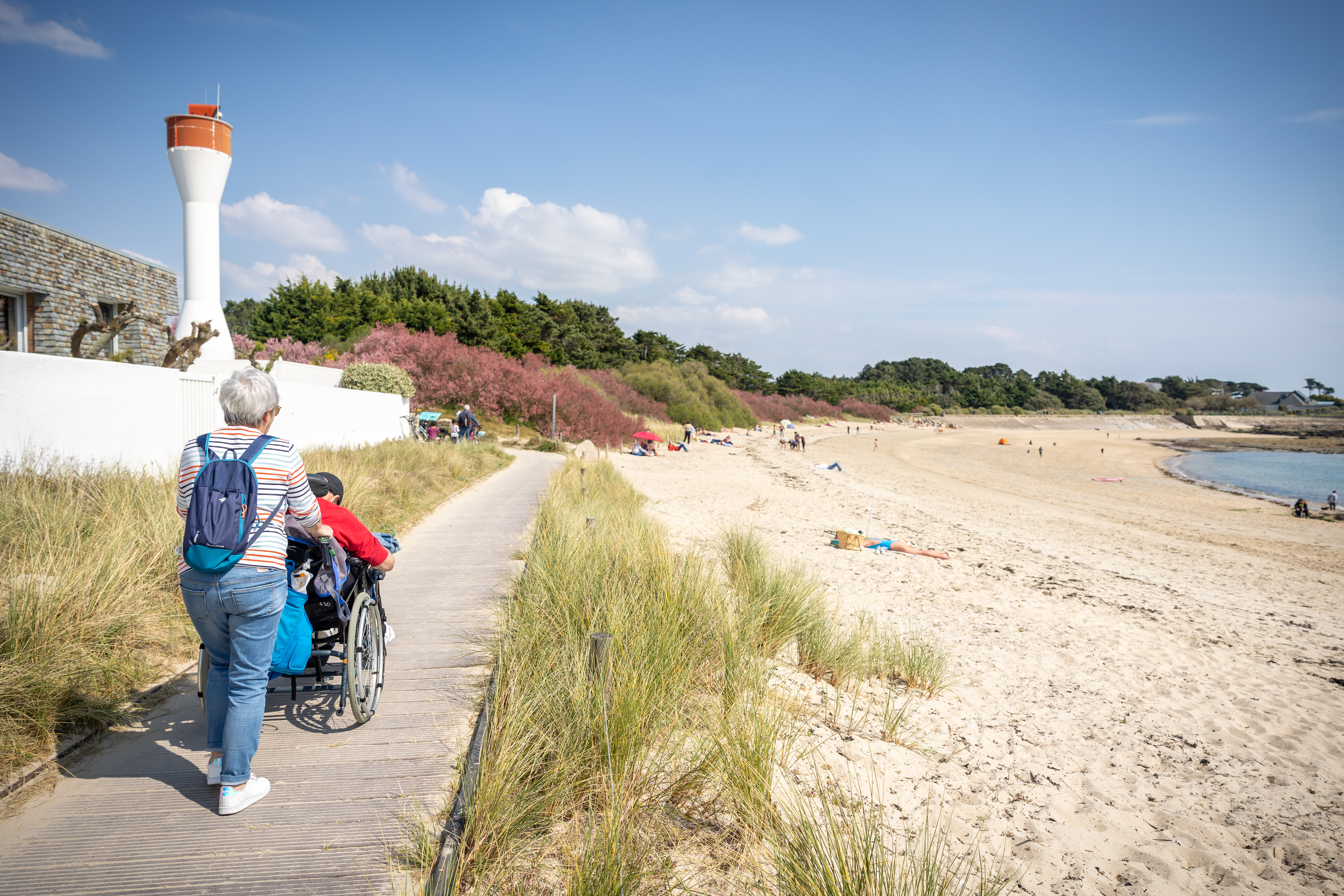 Promenade à l'anse du stole à Lomener