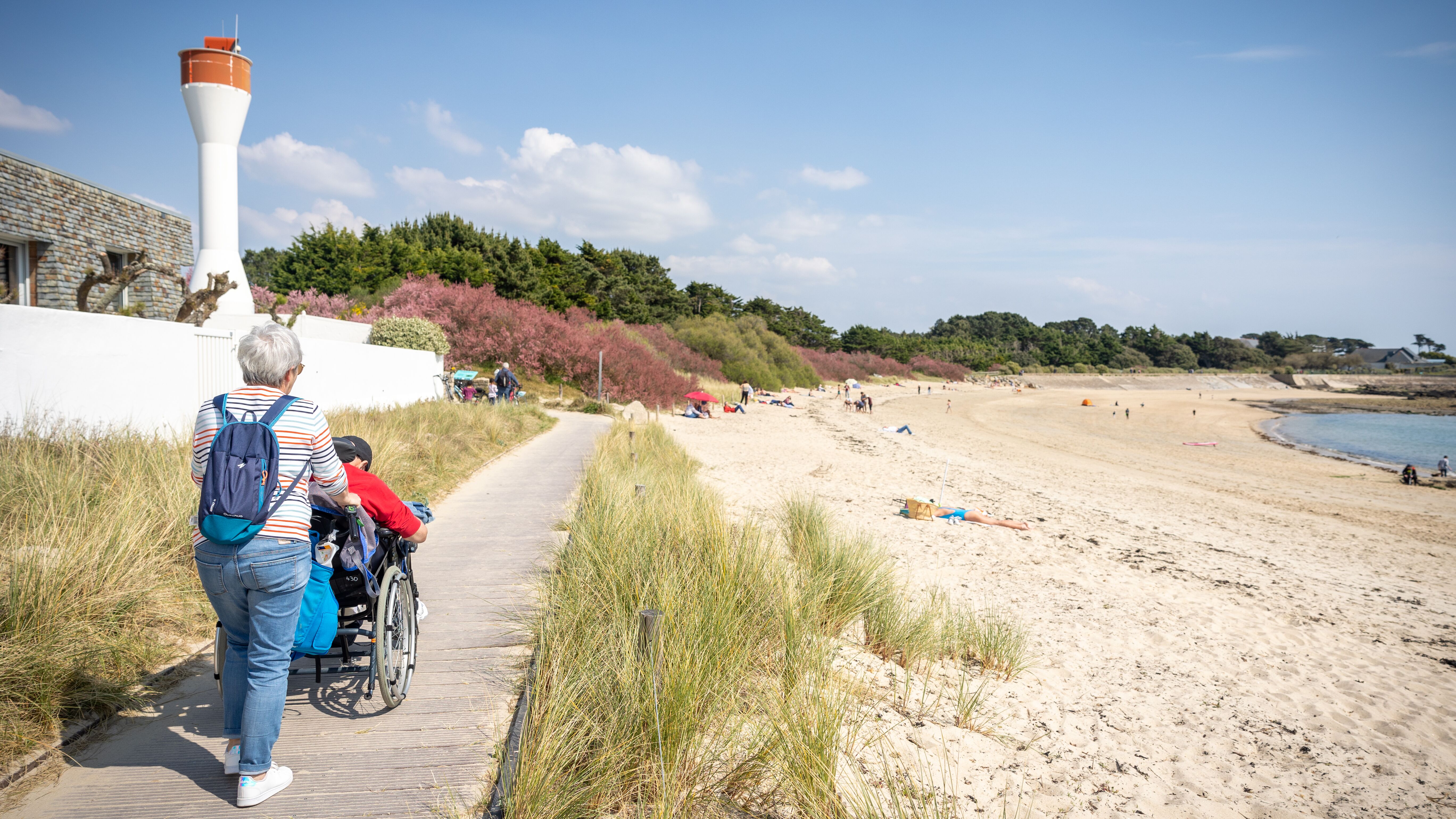 Promenade à l'anse du stole à Lomener
