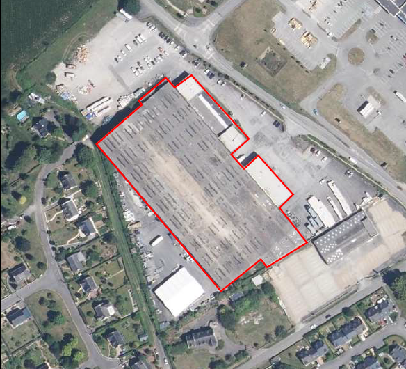 Emprise bientôt libérée par Rouënel-Espace Aubade