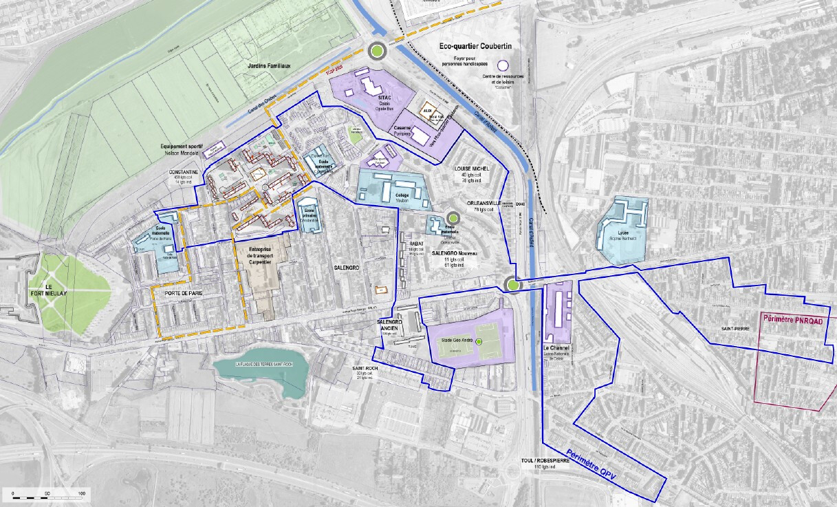 Calais   QPV Fort Nieulay