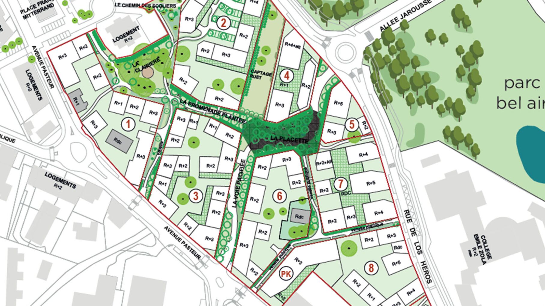 Le Haillan   ZAC Coeur de Ville