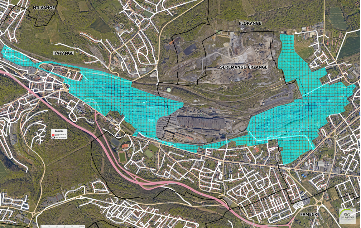 Vallée de la Fensch PPA périmètre