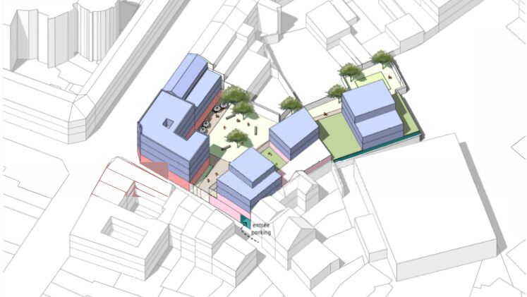 Programme de l'îlot Madelaine à Douai