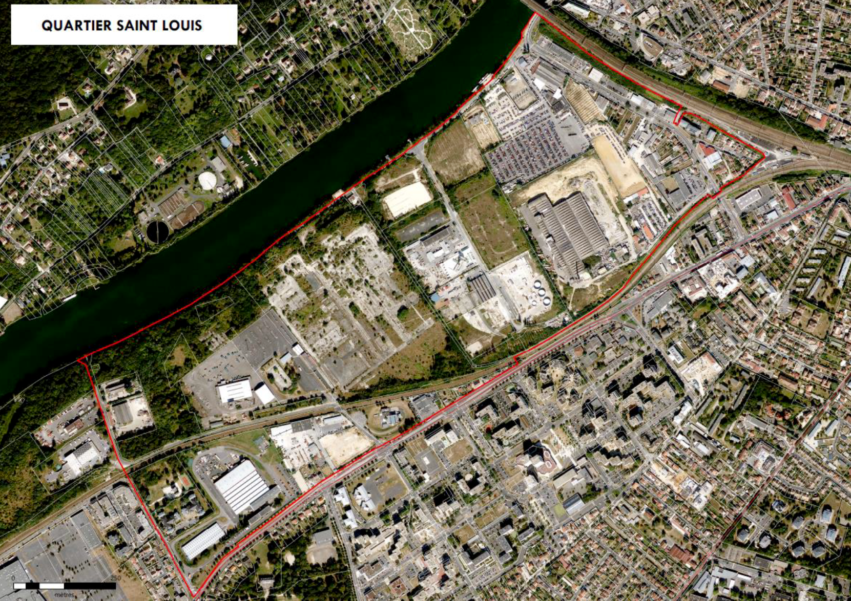 Périmètre du PPA du Quartier Saint Louis