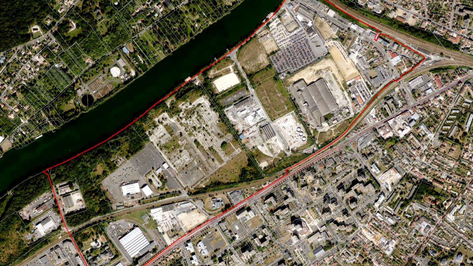 Périmètre du PPA du Quartier Saint Louis