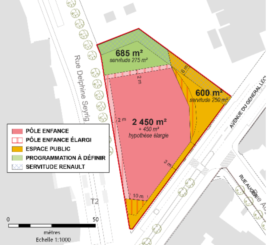 Pantin   NPNRU des Sept Arpents   Pôle enfance